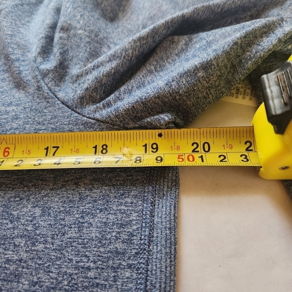 Athleta Uptempo Long Sleeve Athletic Dress Light Blue Size Medium - Picture 14 of 16